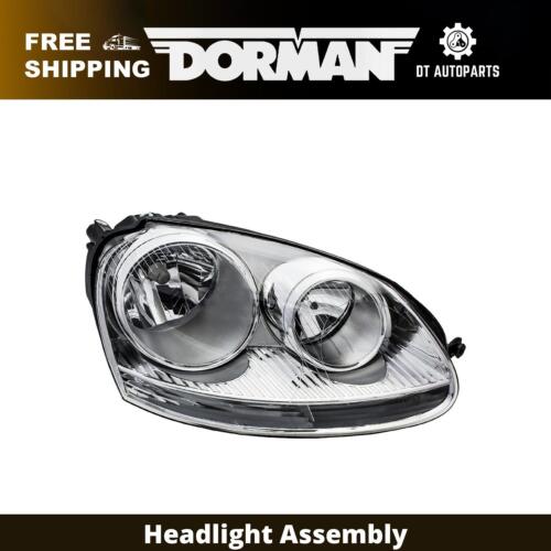 For 2005-2010 Volkswagen Jetta Dorman Headlight Assembly Right 2006 2007 2008 - Picture 1 of 8