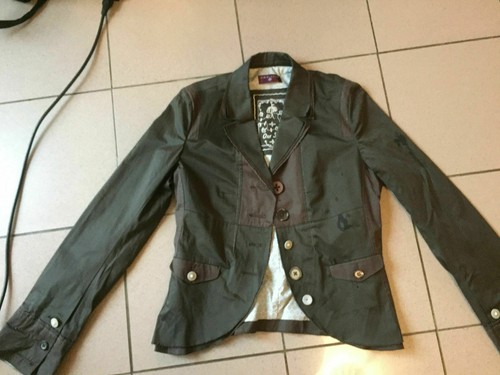 Veste En Jean Voodoo – Taille 38 – Gris – Très Bon état – Femme