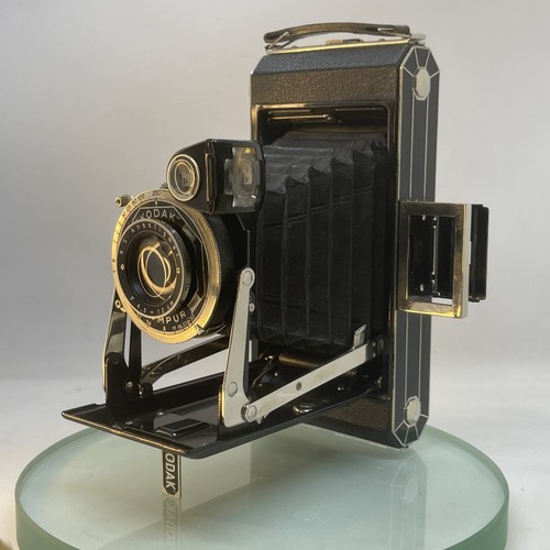 KODAK SIX-16 FOLDING CAMERA RARE WITH BOX NEEAR MINT CONDITION12CM F4,5 383 - Picture 4 of 9