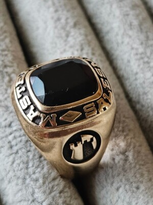 10k Jostens Master Salesman Ring Size 10 | eBay