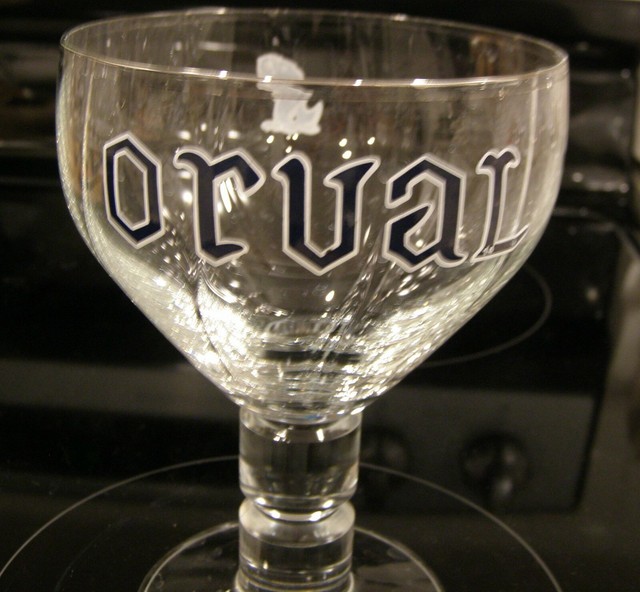 Orval Belgian Ale Chalice Style Beer Glass eBay