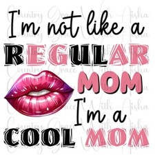 Sublimation Transfer Cool Mom Ready To Press Heat Transfer