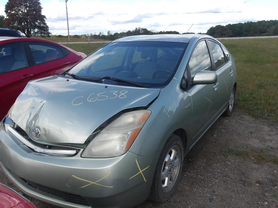 Puerta delantera izquierda vidrio usado se adapta a: Toyota Prius 2006 delantero izquierdo grado A Foto 2 de 4