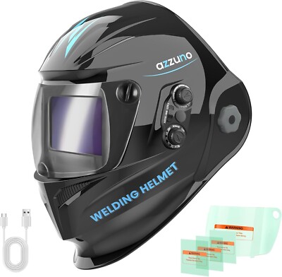 Auto Darkening Welding Helmet True Color Large Viewing Welding Hood Mask
