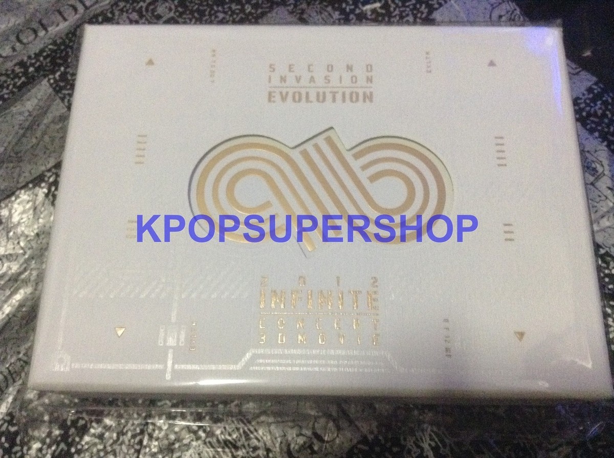 INFINITE 2012 Concert Second Invasion Evolution 3D Movie Blu-Ray