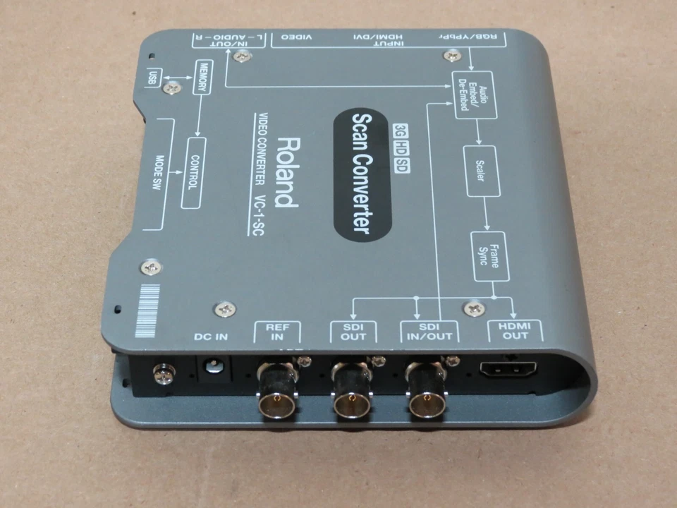 Convertidor de escaneo de video Roland Pro A/V; VC-1-SC Foto 2 de 4