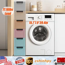 6 Drawers Space Saving Storage Cabinet 15.7*7.9*39.4in + wheels for Narrow Space