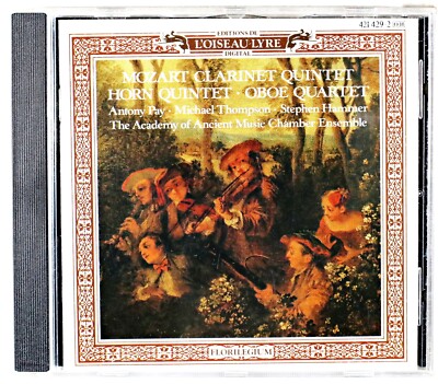 Clarinet Quintet / Horn Quintet / Oboe Quartet CD