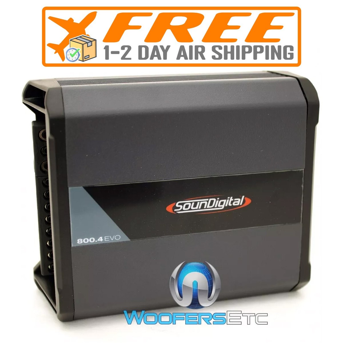 SOUNDIGITAL SD800.4 EVO 4-OHM MINI 4-CHANNEL 800W RMS MOTORCYCLE
