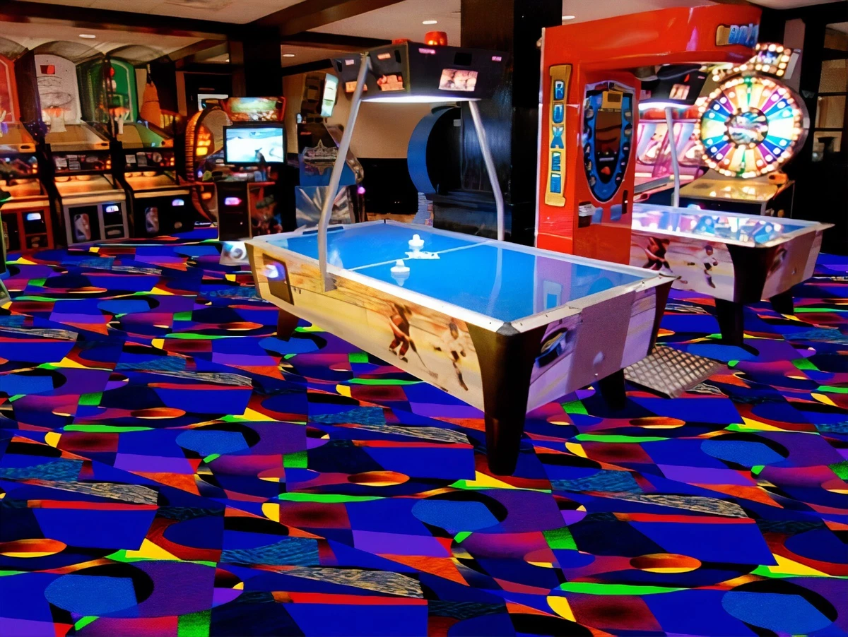 80s arcade rug lasertag rug arcade carpet arcade rug retro
