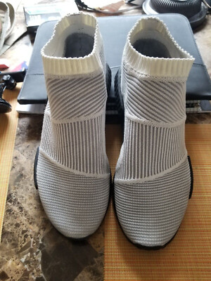 Adidas sneakers/ Ape 779001 mens size 10 -White and gray | eBay display picture 2