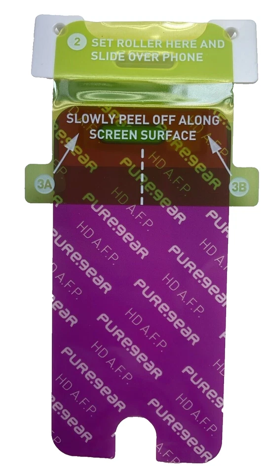 Repuesto protector de pantalla PureGear Puretek para iPhone 4/4s, transparente Foto 4 de 4