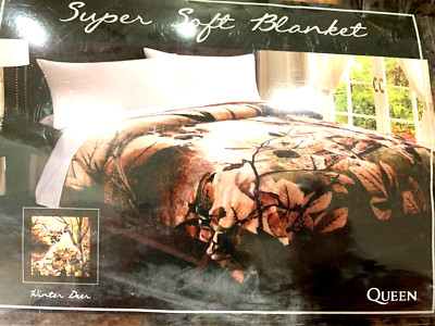 Mink Blanket 2 Ply Blanket Super Soft Queen Size