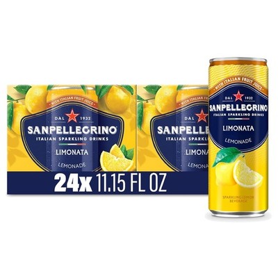 Authentic Italian Lemon Sparkling Beverage