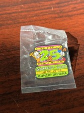 Garfield Garfest 2003 Muncie Indiana 25th Anniversary Lapel Hat Pin