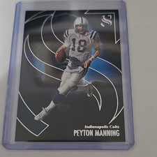 Panini 2025 Silhouette Football Peyton Manning #58 Indianapolis Colts