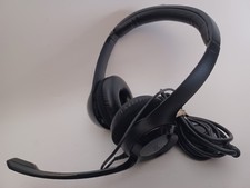 Logitech H390 USB Headset w/ Mic Noise-Canceling Tested Excellent Condition