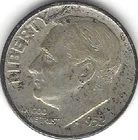 1952-D,  Roosevelt Dime, Silver, circulated (U.S. Coin, Money Collectible) c