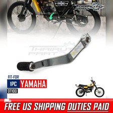 Gear Steel Shift Shifter Lever Pedal Chrome For Yamaha Dt100 Dt Enduro Gear Steel Shift Shifter Lever Pedal Chrome For Yamaha Dt100 Dt Enduro