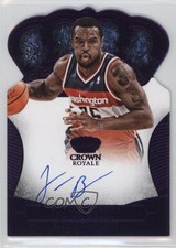 2013-14 Panini Preferred Crown Royale Purple 23/25 Trevor Booker #167 Auto 0o9