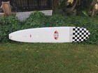 CLASSIC AND BEAUTIFUL 9'3" DONALD TAKAYAMA IN THE PINK  BLK / WHT  CHECKER NOSE — photo 1