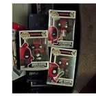 Funko Pop! Vinyl Deadpool Exclusive Lot of 3 Barista LARP #774 #775 #780