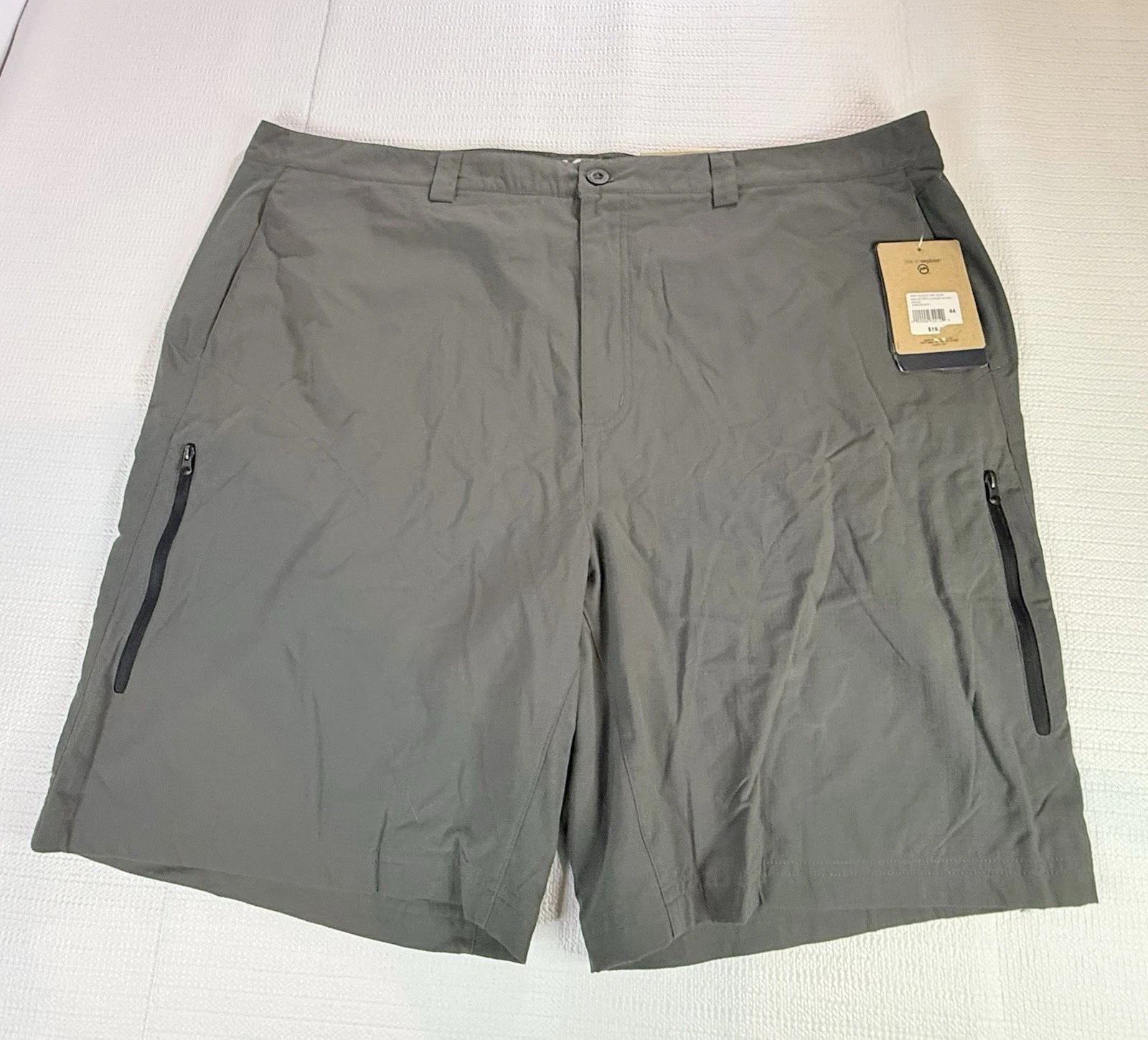 Magellan Outdoor Mens Shorts 44 Gray Travel Golf Hiking UPF 15 Fishing Hiking
