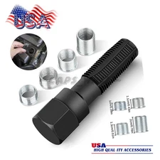 Spark Plug Rethread Thread Repair Kit M14 x1.25mm Reamer Tap With 4 Inserts USA
