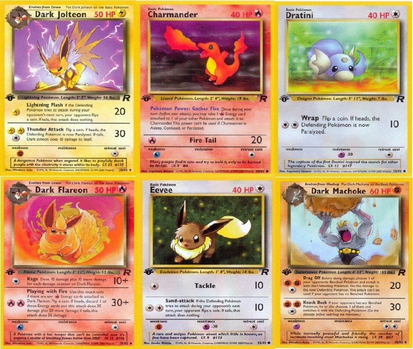 2000 Pokémon Team Rocket Choose Your Cards! Volume Discounts! LP