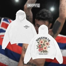 UNDISPUTED Max Holloway "Blessed" Hawaii Hibicus UFC Heavy Blend T-shirt, Hoodie