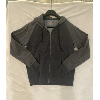 Threads 4 Thought Full Zip Hoodie Dark Gray Men's L Sweatshirt