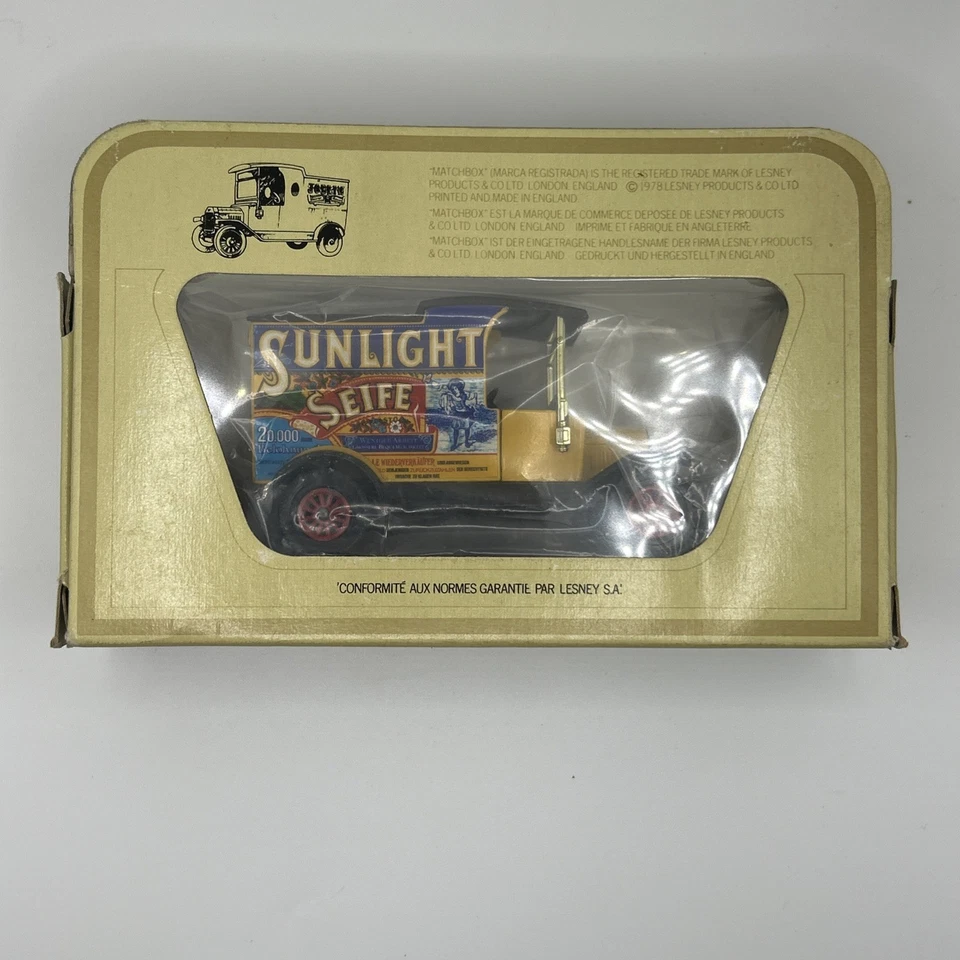 MIB Lesney Matchbox Models ofYesteryear  Y12-3 1912 Ford Model T Sunlight Seife - Image 3 of 4
