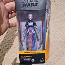 Star Wars Black Series: Asajj Ventress (The Clone Wars) action figures 