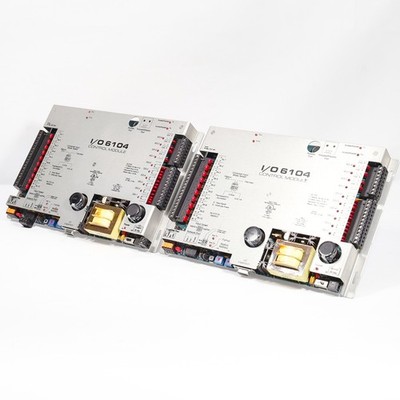 (Lot of 2) Automated Logic Corp I/O 6104 Control Module