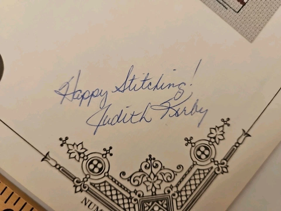 Judith M Kirby's Victorians House Number 8 SEASONS GREETING Cross Stitch Pattern - Image 2 of 3