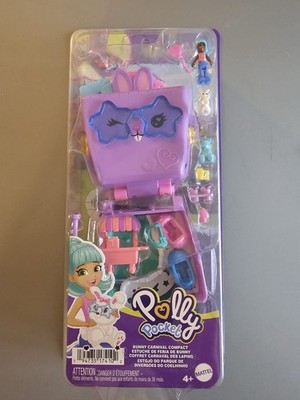 Polly Pocket Bunny Carnival Compact Playset with Doll & Accessories