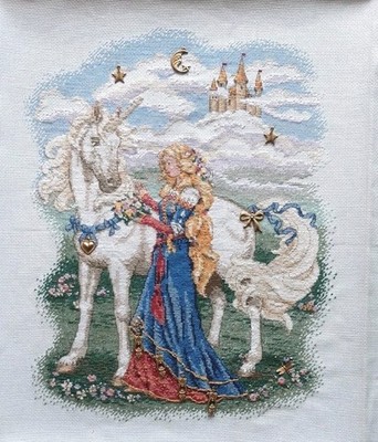 CHARTS & CHARMS M'LADY & THE UNICORN COMPLETE CHART by DIMENSIONS