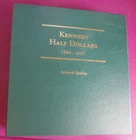 Littleton Kennedy Half Dollar Album 1964 - 1987