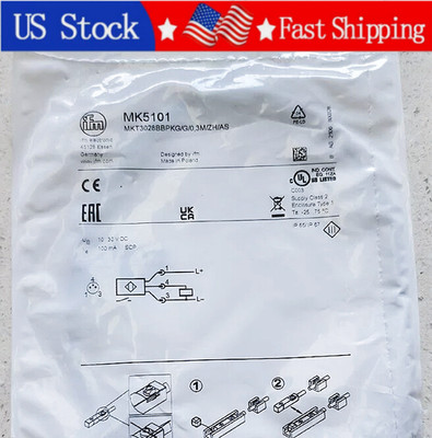 1PCS Brand New IFM MK5101 Proximity Switch Sensor MK5101 US Stock  Fast ship