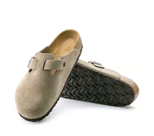 Top Pick ✅Birkenstock Boston Clogs for Effortless Style – Taupe