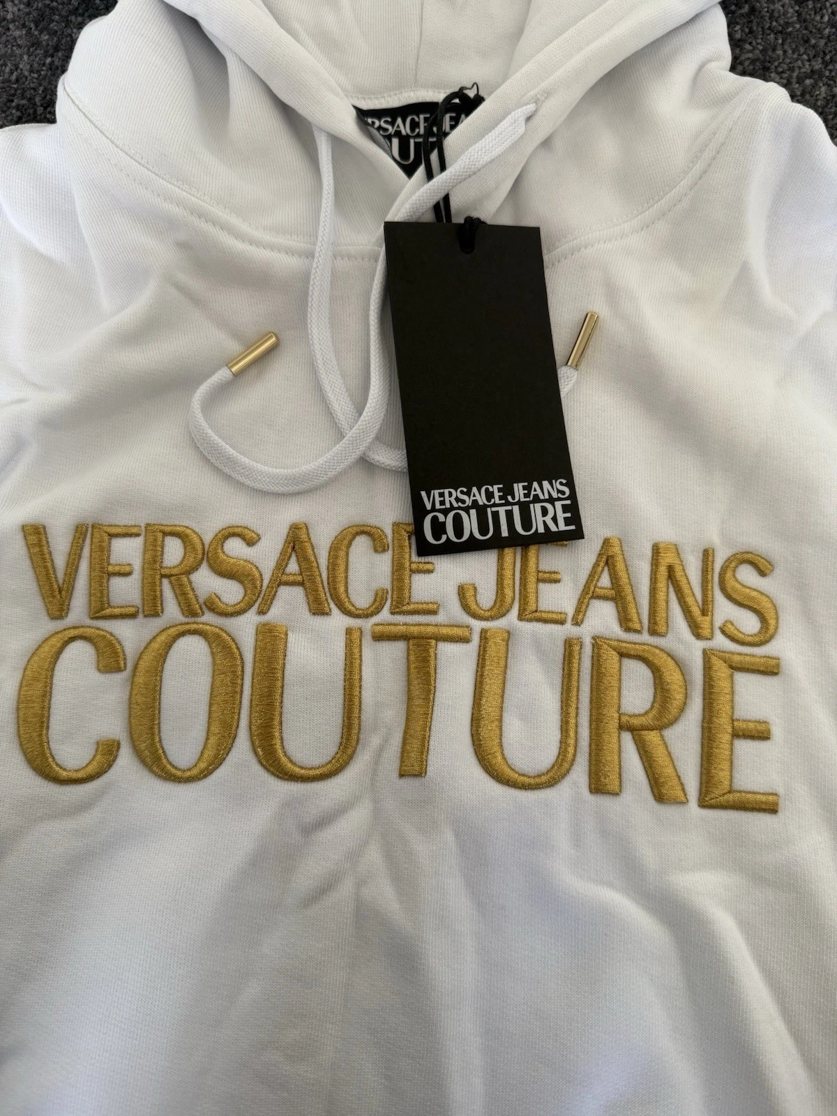 Felpa con cappuccio Versace jeans couture
