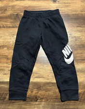 Nike Jungen Jogginghose Gr&ouml;&szlig;e 4-5 Jahre Kinder Activewear Schwarz