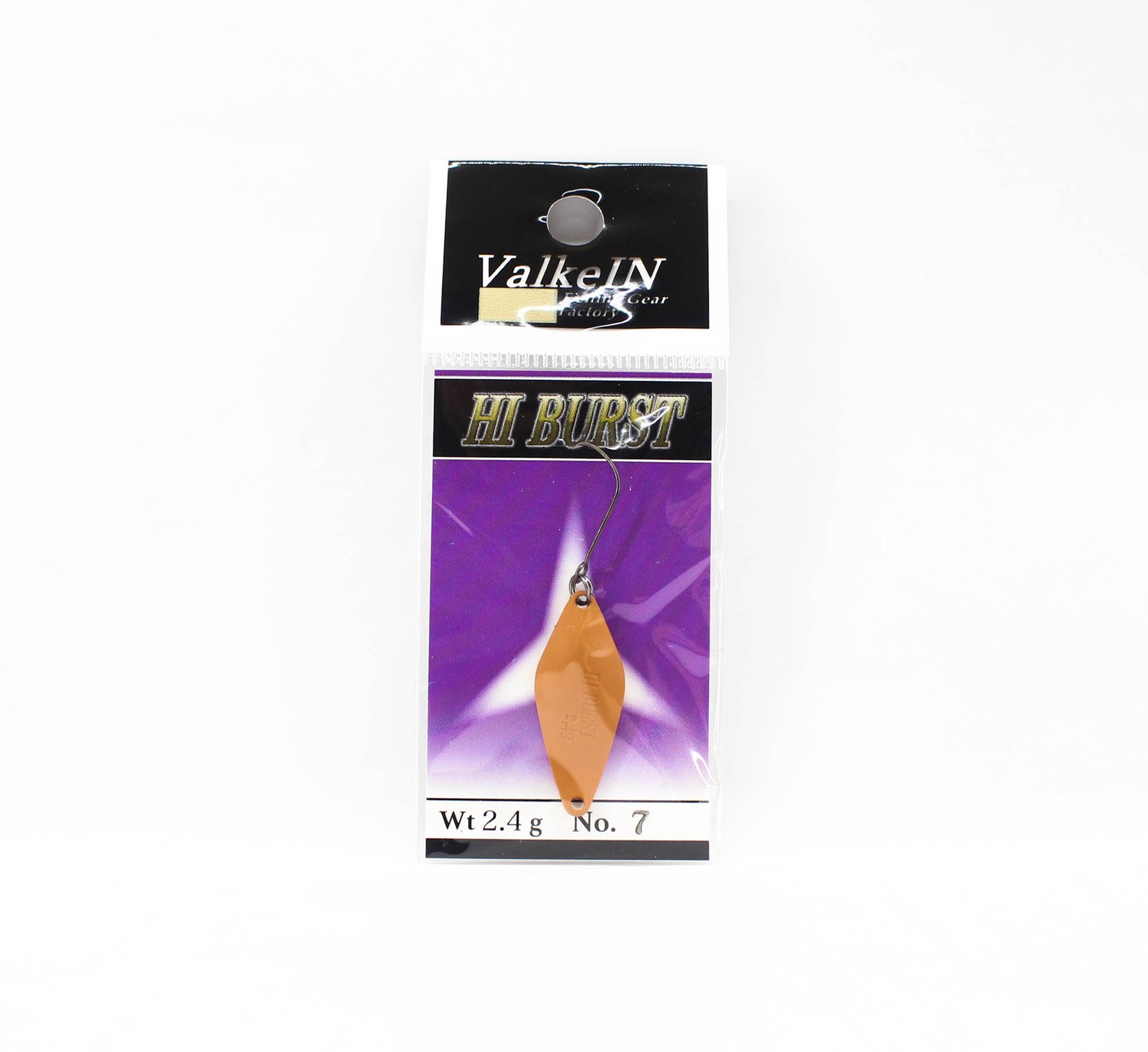 Valkein Spoon Hi Burst 2.4 grams Sinking Lure No.7 (2677)
