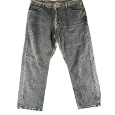 Wrangler Men's Jeans 42x30 Blue Relaxed Fit 9760LVH 100% Cotton Excellent