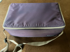 Case Logic 2 Sided Cassette Tape Carry Case 60 Capacity Purple