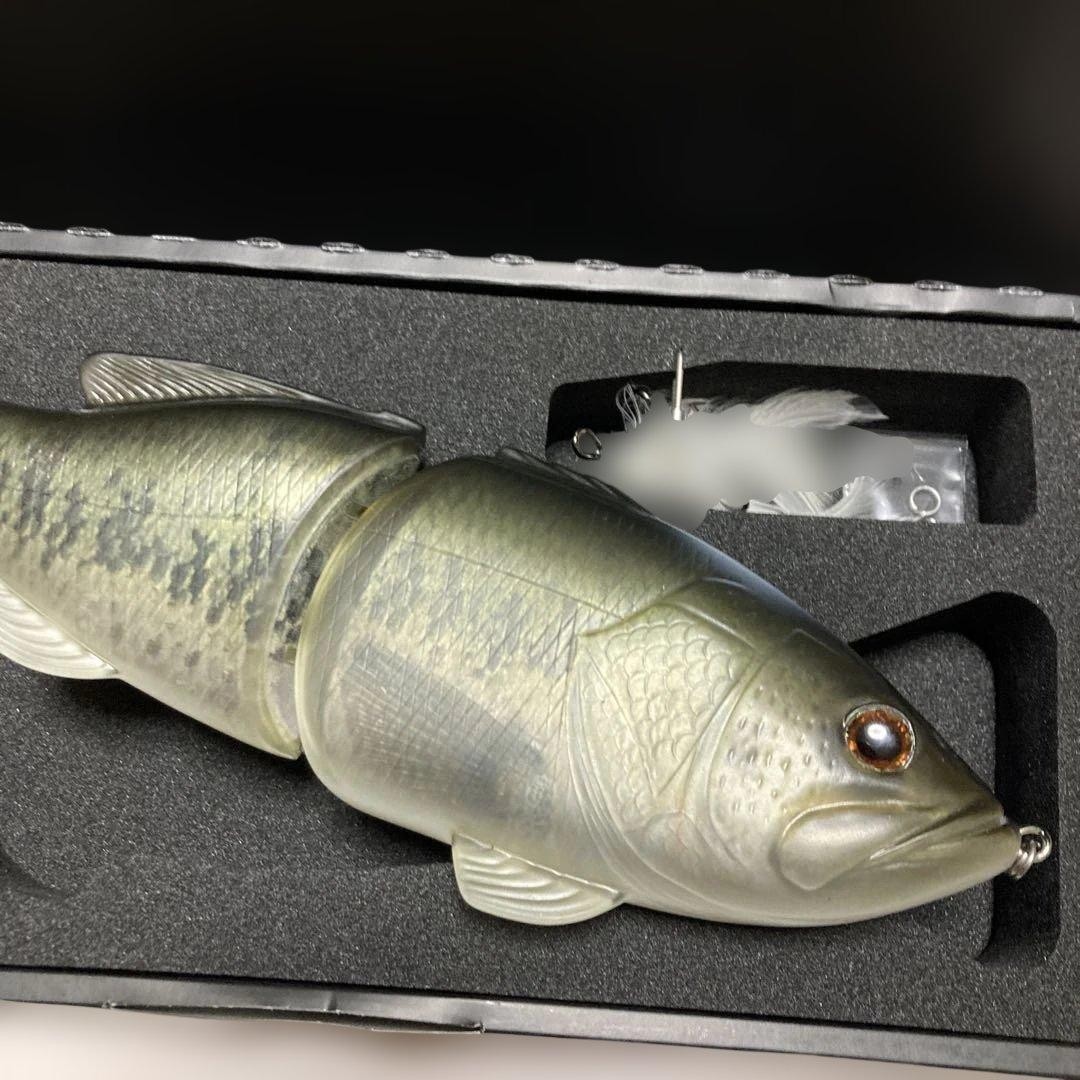 Deps Code Name Bass Real Largemouth Bass Color Swimbait Fishing Tools Cased - Image 9