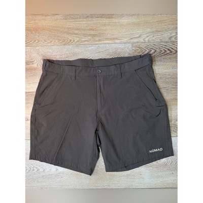 Nomad Shorts Moss Brown Green Mens Size XXL Hybrid Performance Gorpcore Trail