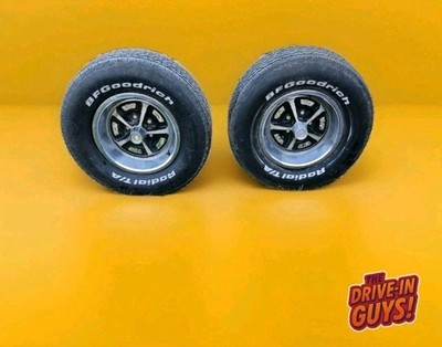 Vintage 14  Aluminum Wheels w/ BF Goodrich Radial T/A 5 Lug Pair PRICE REDUCED!!