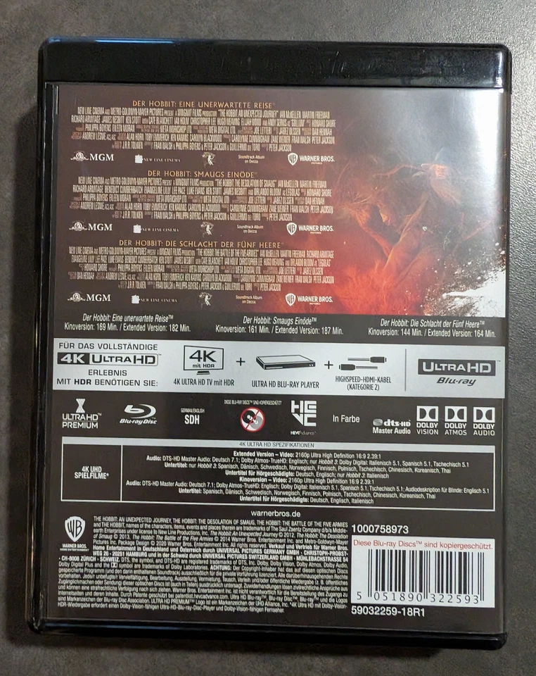 Der Hobbit - Die Spielfilm Trilogie - 4k Ultra HD - Image 4 of 4