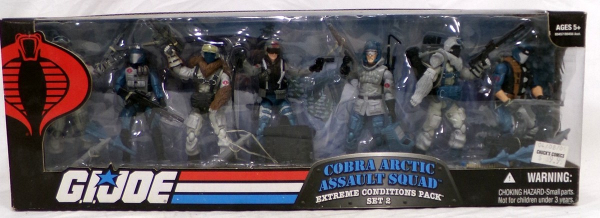 G.I. Joe Extreme Conditions Pack Set 2 Cobra Arctic Assault